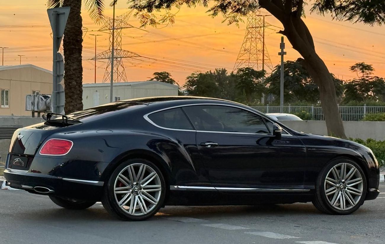 Bentley Continental GT BENTLEY CONTINENTAL GT SPEED V12 2013 GCC IN PERFECT CONDITION LOW MILEAGE SERVICE HISTORY