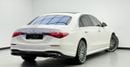 Mercedes-Benz S 580 4MATIC Exclusive 4.0L 2022 Mercedes S580 4matic, Warranty, Full Service History, Excellent Condition