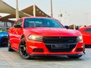 دودج تشارجر SXT 3.6L | Monthly AED 1230/- | 0% DP | Custom Leather Seats | Touch Screen | # 19865