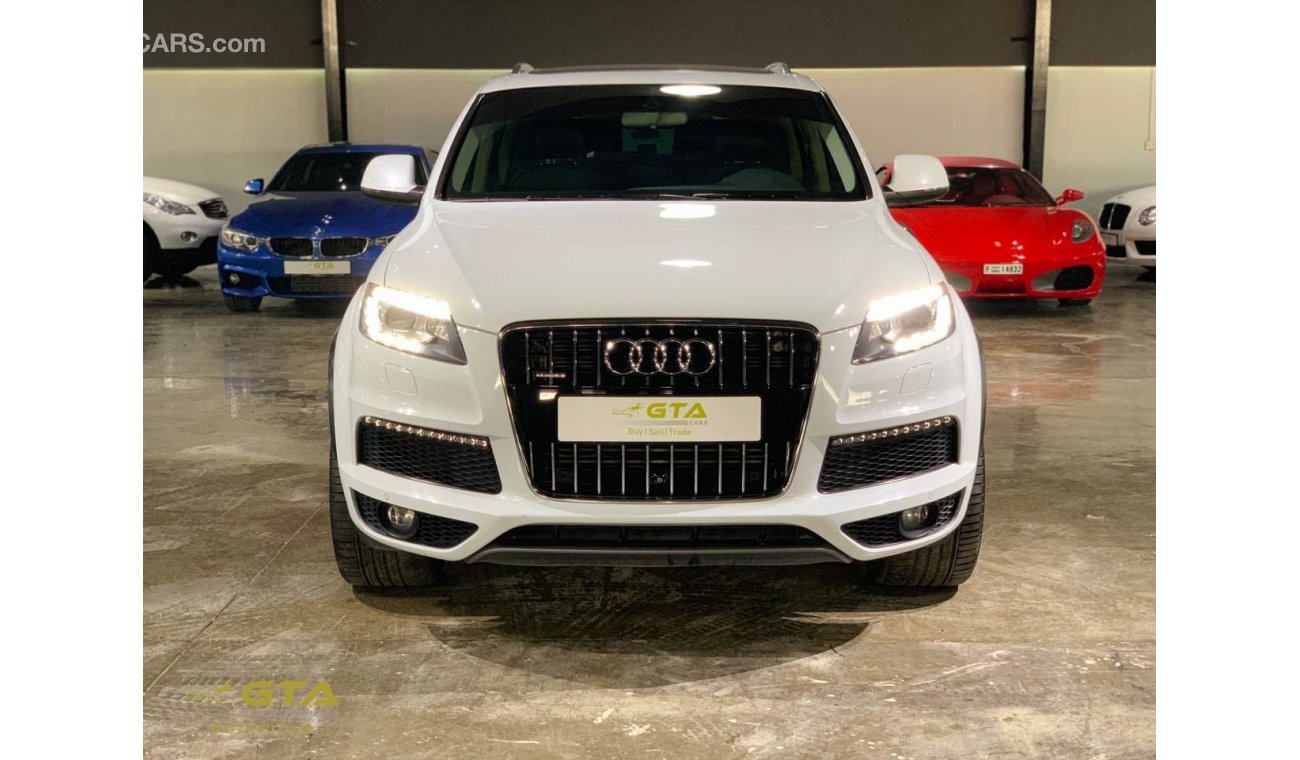 Audi Q7 S-Line Warranty, Audi History, GCC