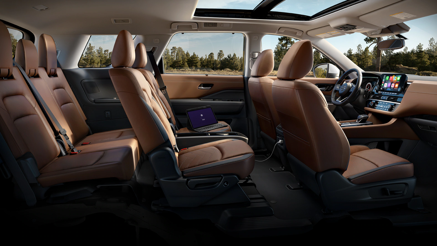 Nissan Pathfinder interior - Seats