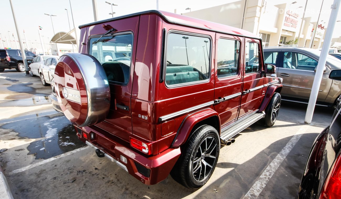 Mercedes-Benz G 500 With G63 AMG body kit