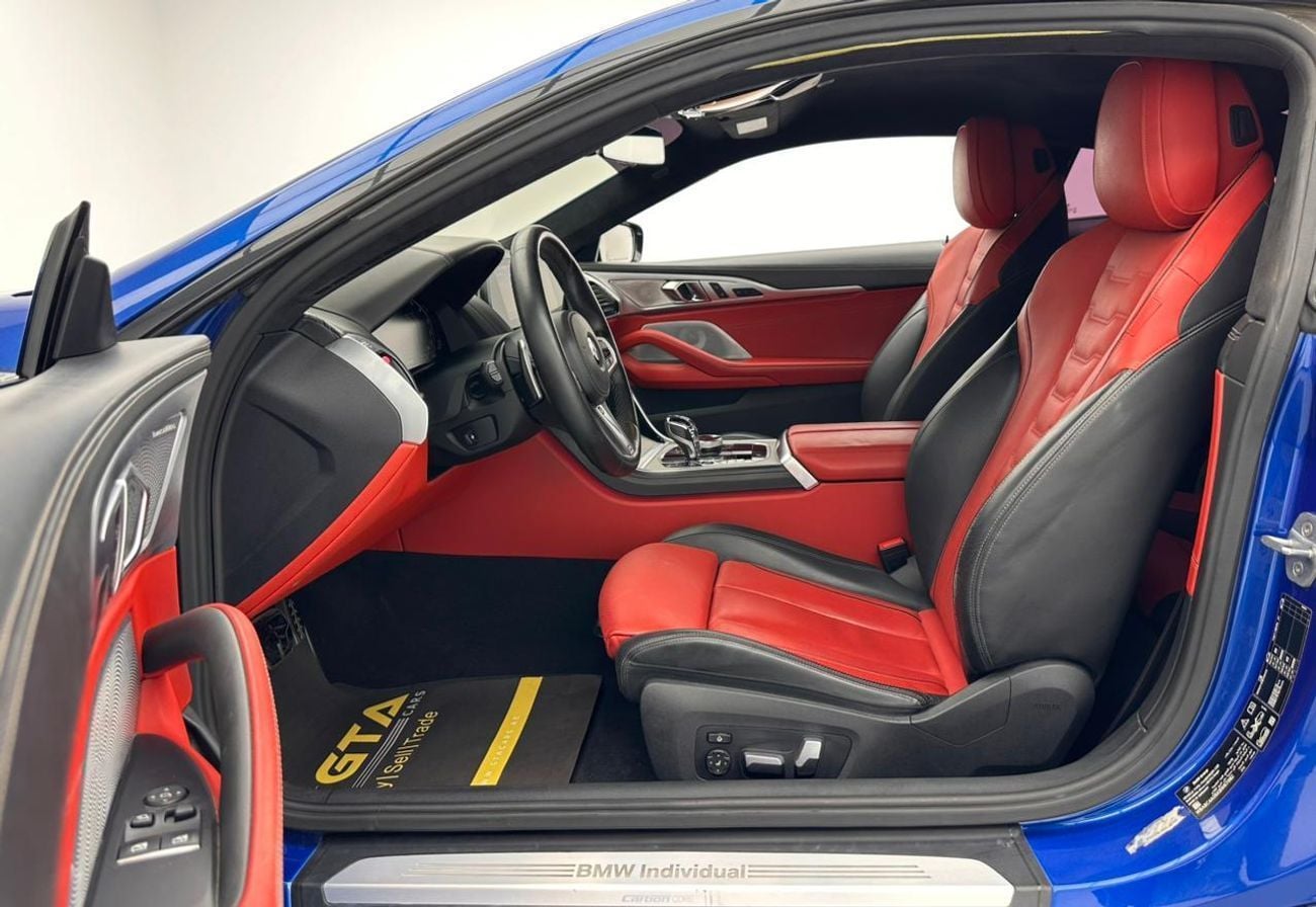 BMW M850i SL Carbon Edition 4.4L 2019 BMW M850i Individual Carbon Core, 07/2026 BMW Warranty, 06/2026 BMW Serv