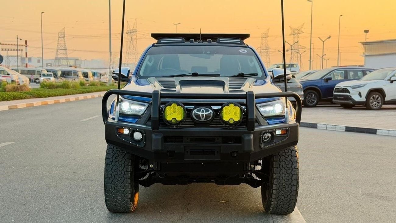 Toyota Hilux OFF-ROAD MODIFIED | HEAVY BULL BAR | AT | RHINO ROOF RACK | BOOT COVER