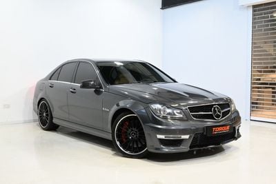 Mercedes Benz C63 AMG C63 AMG 2013 Mercedes-Benz C 63 AMG, Full Service (EMC) History Excellent Condition, GCC