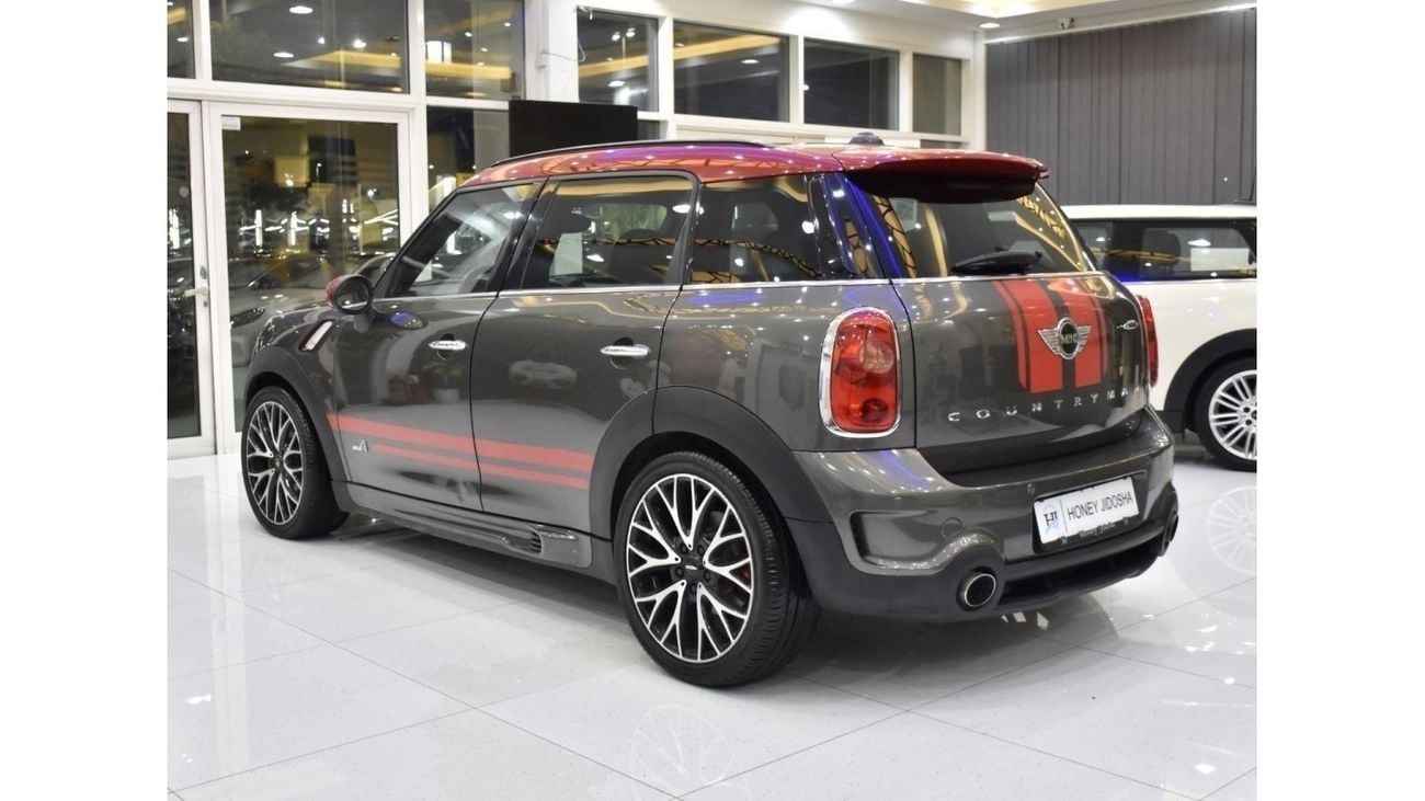 Mini John Cooper Works Countryman EXCELLENT DEAL for our Mini CountryMan John Cooper Works ( 2015 Model ) in Grey Color GCC Specs