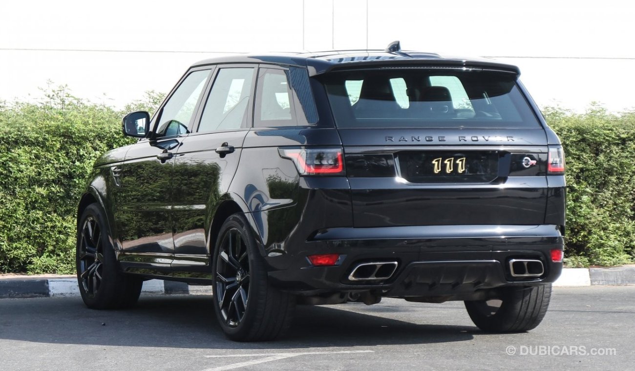Land Rover Range Rover Sport SVR 5 years warranty / GCC Specifications