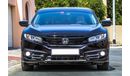هوندا سيفيك 2018 GCC under Agency Warranty with Zero Down-Payment.