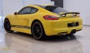 Porsche Cayman S 2016 Porsche Cayman S, Full Service History, GCC