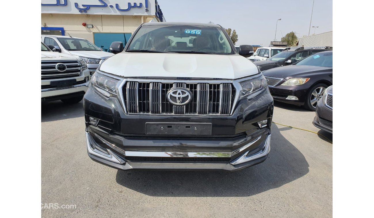 تويوتا برادو 2.7L, 17" Rims, DRL LED Headlights, Sunroof, DVD, Rear Camera, Leather Seats (CODE # TPBVXR19)