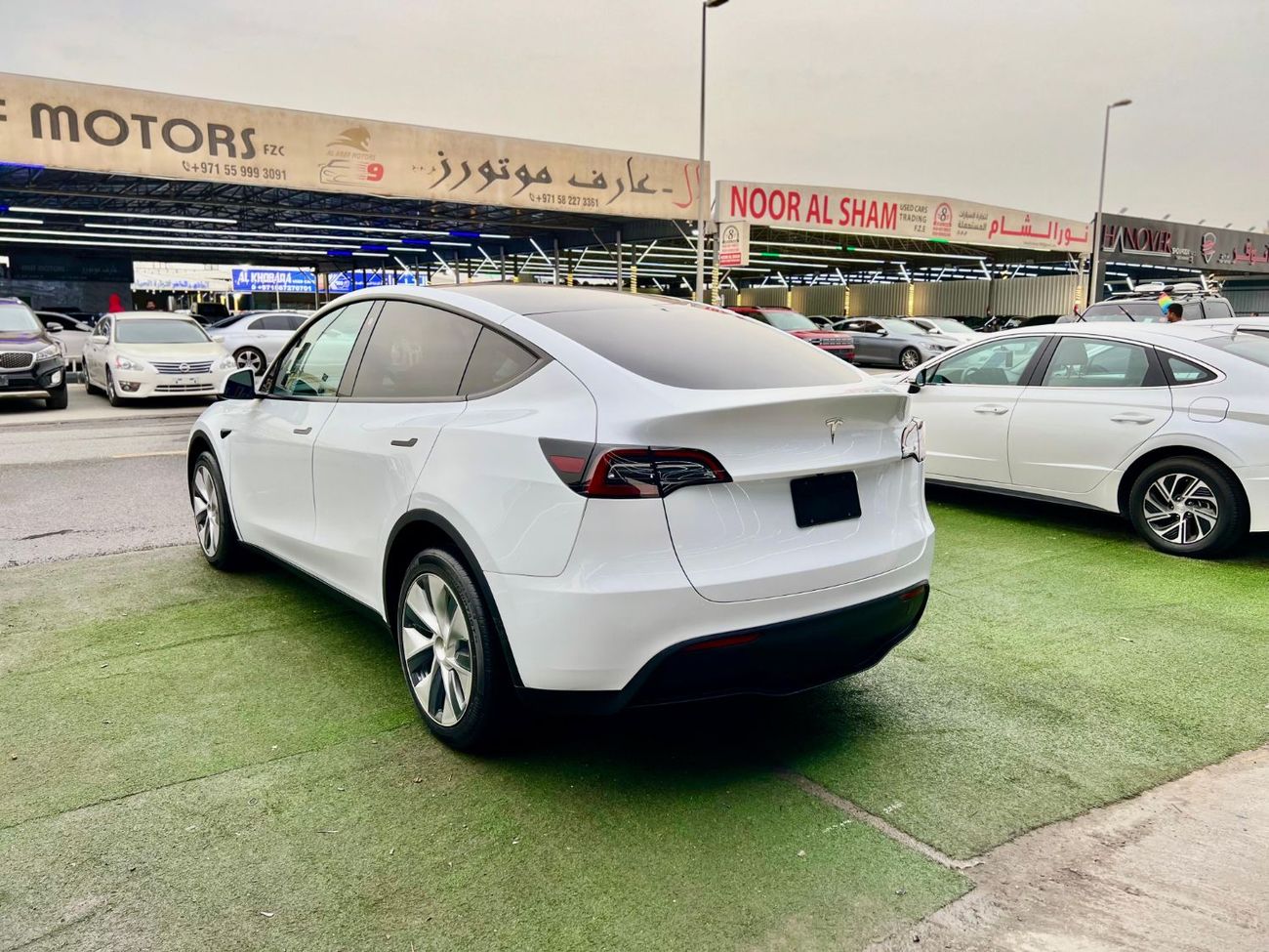 تسلا موديل Y Long Range (AWD) warranty one year bank financie available