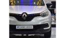 رينو كابتور EXCELLENT DEAL for our Renault Captur ( 2019 Model ) in Silver Color GCC Specs