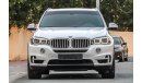 بي أم دبليو X5 BMW X5 X-Drive 50i 2015 GCC under Warranty with Zero Down-Payment.