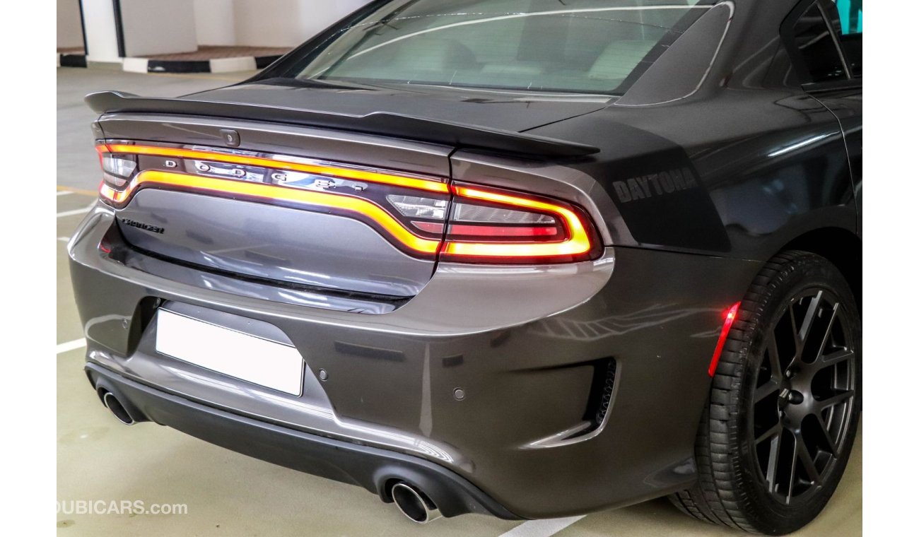 Dodge Charger Hemi Daytona 5.7L V8 2019 GCC under Agency Warranty with Zero Down-Payment.