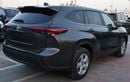 تويوتا هايلاندر Toyota Highlander 2023model 2.4L LE Turbo AWD Petrol engine Colour Grey Transmission Automatic Inter