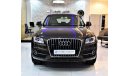 أودي Q5 ORIGINAL PAINT ( صبغ وكاله ) Audi Q5 QUATTRO S-Line 2016 Model!! in Brown Color! GCC Specs