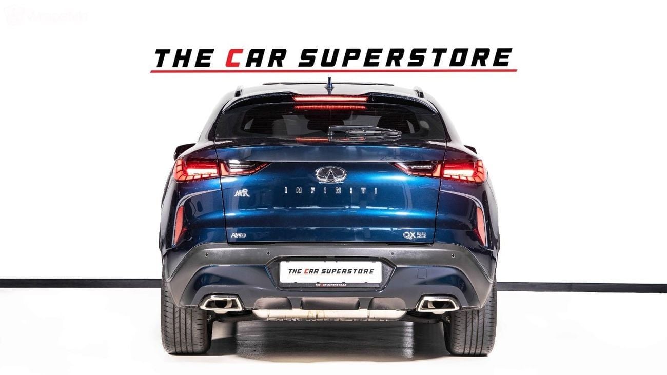 إنفينيتي QX55 2022 - INFINITI QX55 - SENSORY - FULL OPTION - GCC - AGENCY WARRANTY UNTIL 2027 - SERVICE CONTRACT