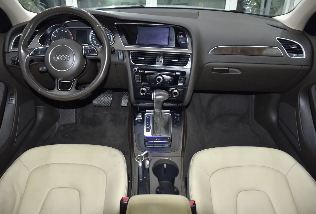 أودي A4 EXCELLENT DEAL for our Audi A4 ( 2014 Model ) in White Color GCC Specs