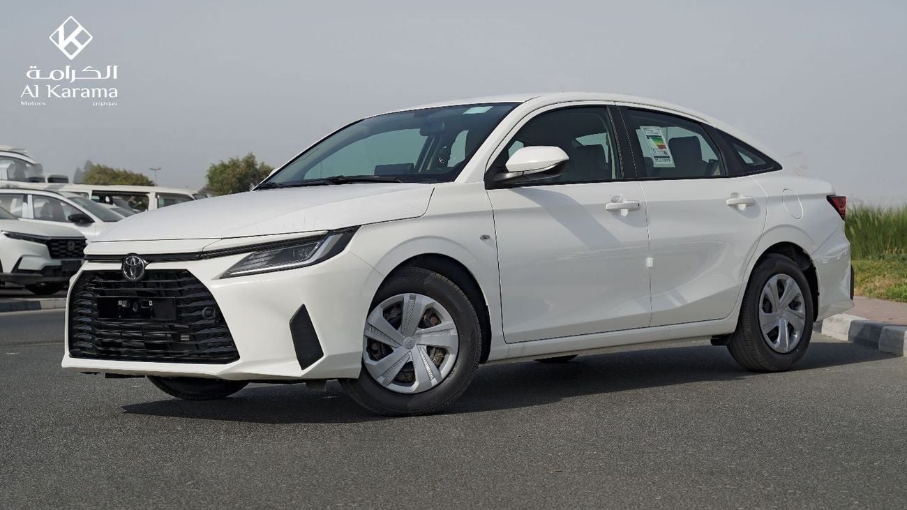 تويوتا يارس E 1.5L Petrol Engine with Automatic Transmission - GCC Specification - Touch Screen Media Player - Zer