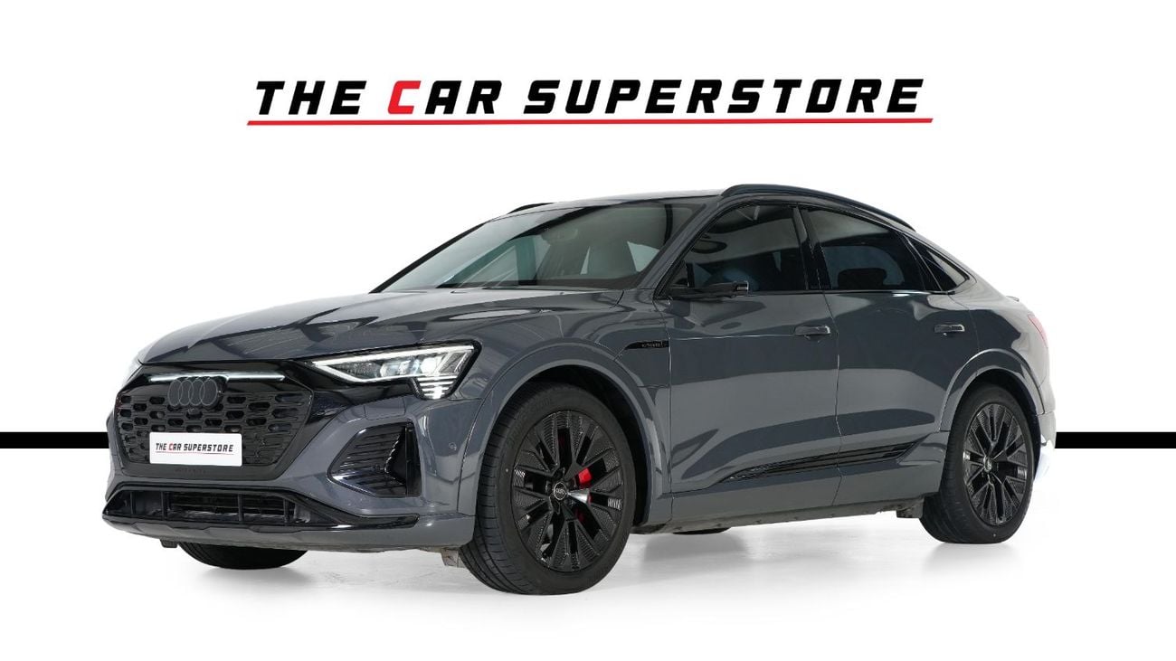 Audi Q8 e-tron 55 S-LINE 55 Sportback Coupe-S Line-GCC-Audi Warranty And Service Contract