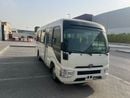 تويوتا كوستر ECTTAE004 - 2025 Toyota Coaster - 4.0L Diesel Manual – 23 Seats, Auto Door, 3PSB, Mic, Baggage Rack 
