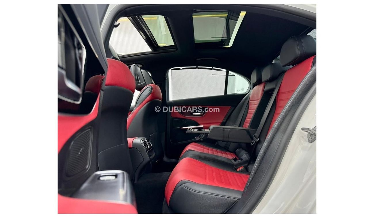 مرسيدس بنز C 200 2023 Mercedes-Benz C200 AMG Premium Plus, Mercedes Warranty 2028, Mercedes Service History, GCC