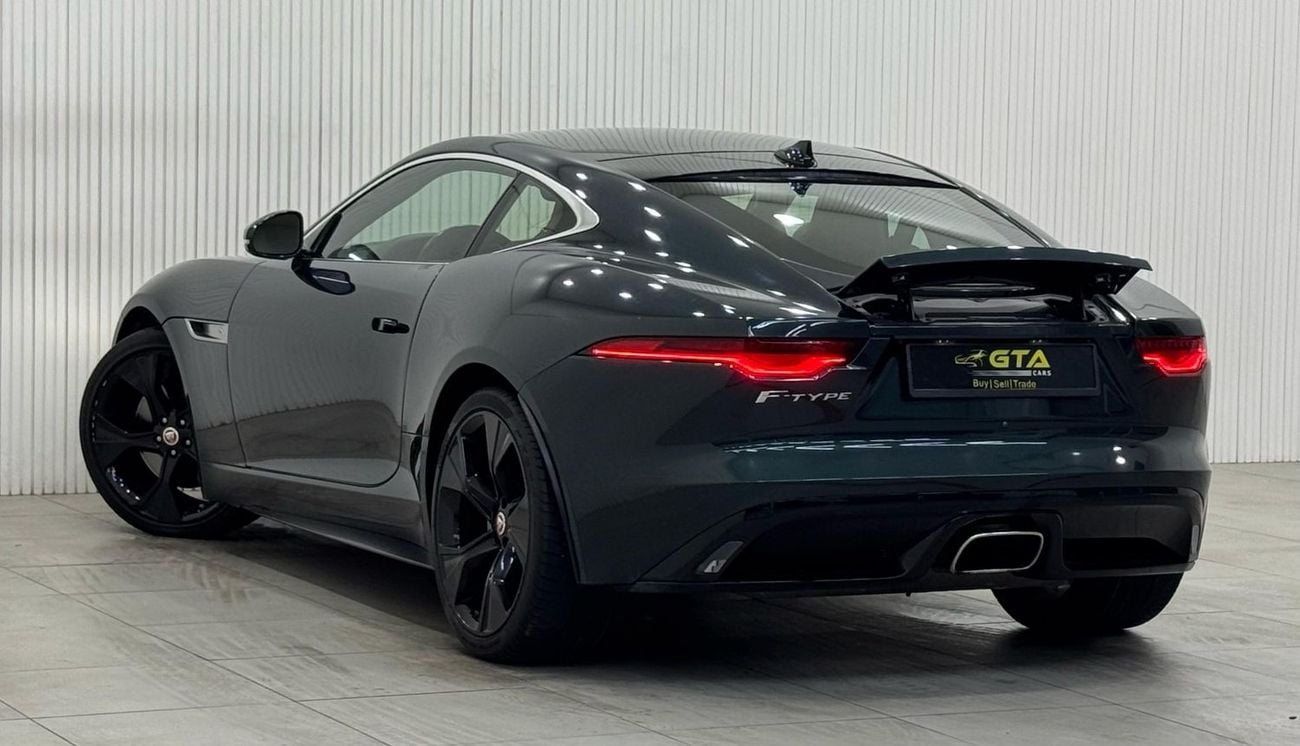 Jaguar F Type P300 2.0L 2021 Jaguar F-Type P300 R-Dynamic, 2026 Jaguar Warranty + Service Pack, Very Low Kms, GCC