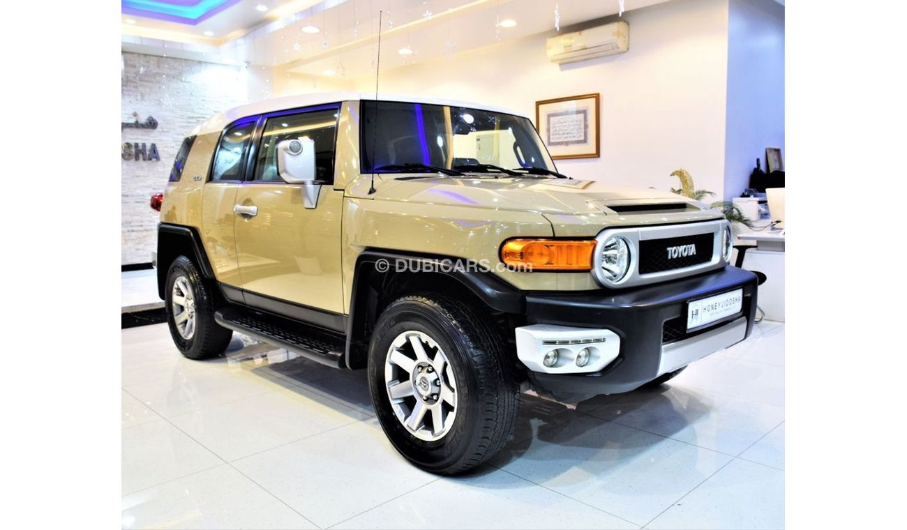 Toyota FJ Cruiser AMAZING Toyota FJ Cruiser GXR 2017 Model!! in Tan Color! GCC Specs