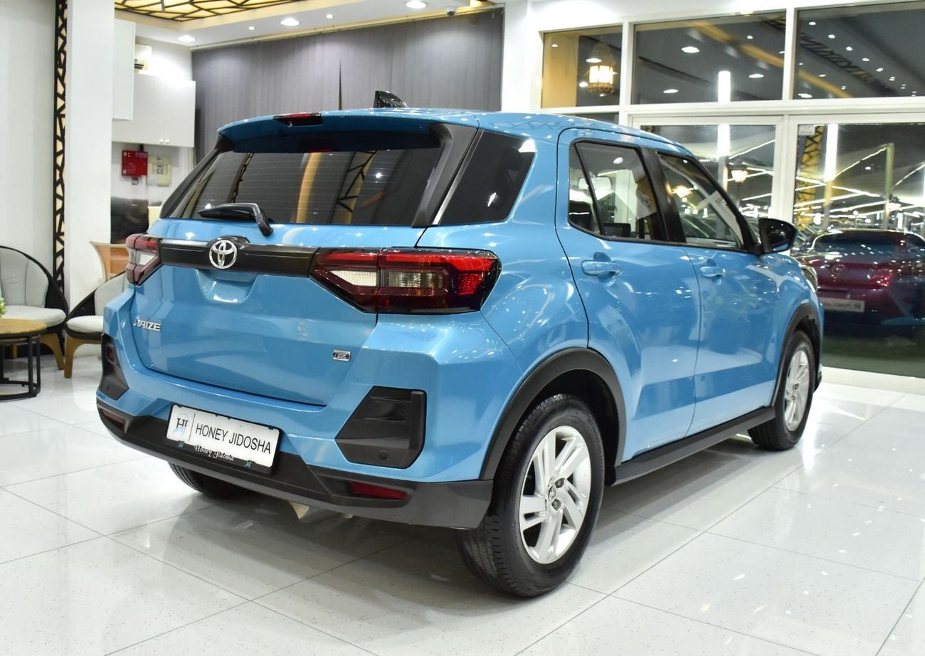 Toyota Raize EXCELLENT DEAL for our Toyota Raize E ( 2023 Model ) in Blue Color GCC Specs