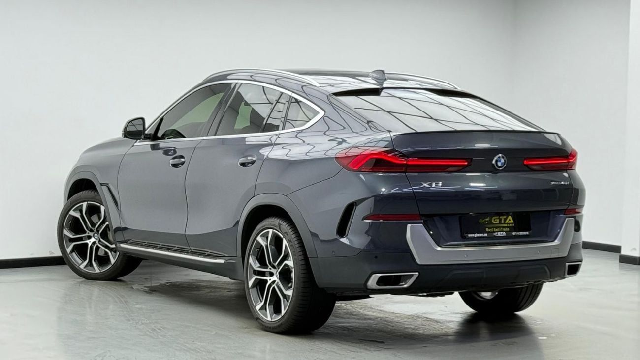 بي أم دبليو X6 40i xLine 3.0L 2021 BMW X6 xDrive40i xLine, 2025 BMW Warranty + Service Pack, Full BMW Service Histo