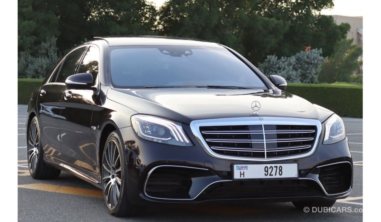 مرسيدس بنز S 500 مرسيدس بنز اس 500 amg 2016 بحالة ممتازة