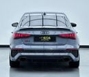Audi RS3 TFSI quattro 2.5L Sedan 2024 Audi RS3 Quattro, 2029 Audi Warranty, Audi Service Contract, Audi Full 