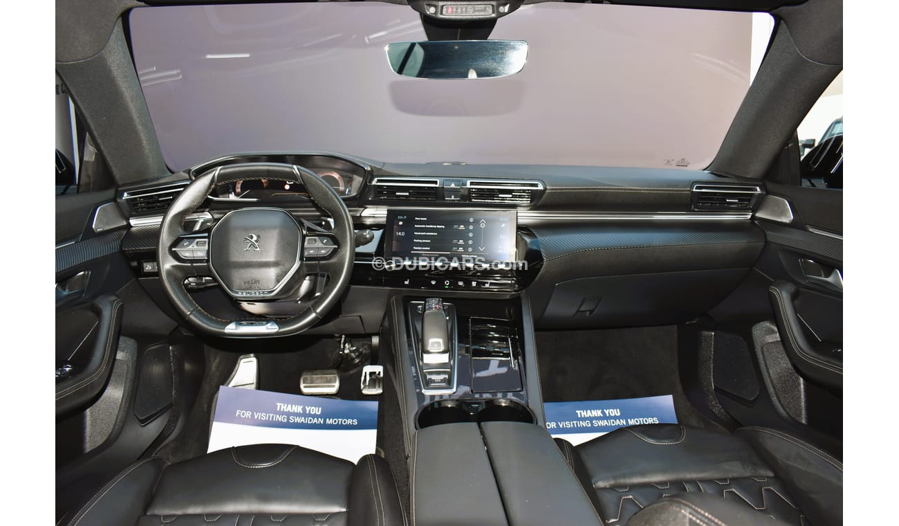 Peugeot 508 AED 1439 PM | 1.6L GT LINE GCC AGENCY WARRANTY AND SERVICE CONT UP TO 2026 OR 100K KM