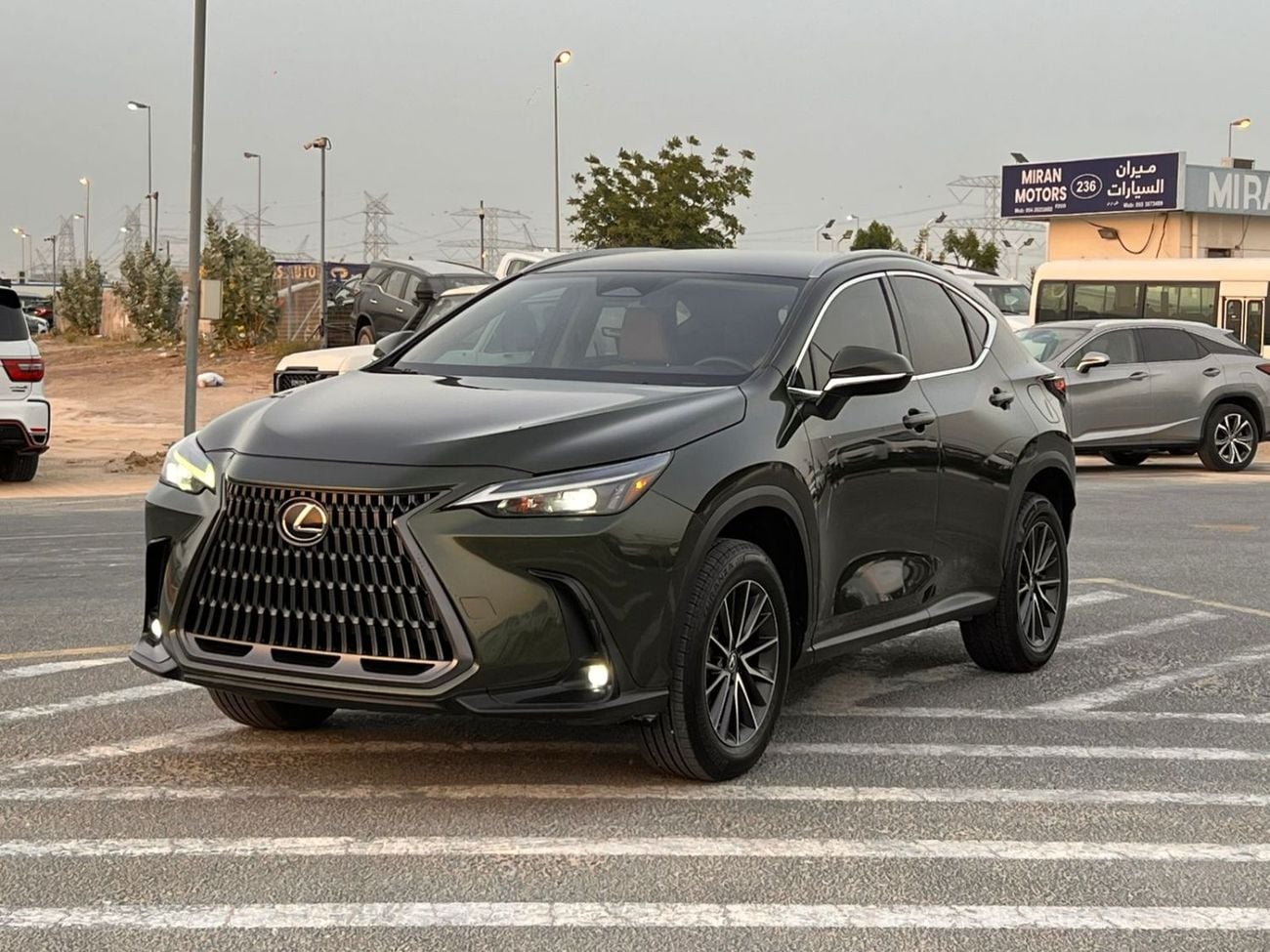 لكزس NX 250 2024 Lexus NX250 MidOption 2.5L V4 FWD- Rear Camera & Sensor - Leather Seat - Auto Trunk