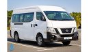 Nissan Urvan Panel Van High Roof 2020 NV350 High Roof 13 Seater - Passenger Van - M/T Petrol - GCC - Ready to Dri