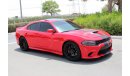 Dodge Charger Hellcat 2016, 707 HP, GCC, warranty and service from Alfuttaim Motors