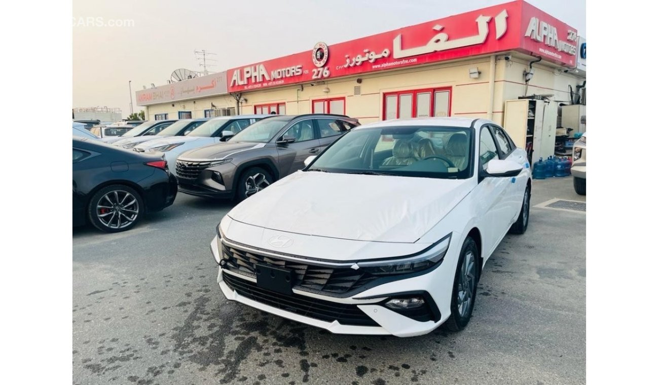 هيونداي إلانترا Hyundai Elantra Premier Plus 1.6l, A/T, 2024 model