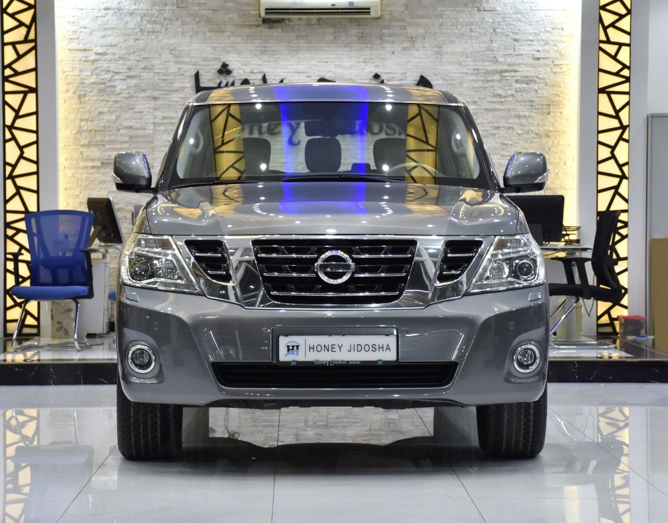 Nissan Patrol LE TITANIUM EXCELLENT DEAL for our Nissan Patrol Titanium V8 ( 2018 Model ) in Grey Color GCC Specs