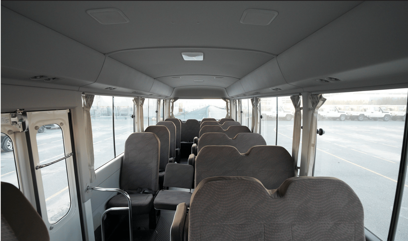 تويوتا كوستر ECTP2M016 –2025 Toyota Coaster - 4.0L Diesel Manual - 30 Seats with Snorkel