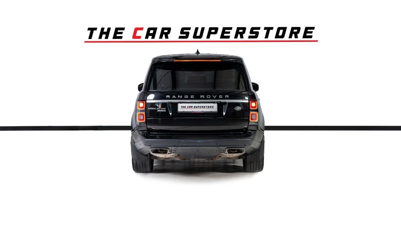 Land Rover Range Rover Supercharged 5.0L GCC-High Specifications-Premium Red Leather Interior