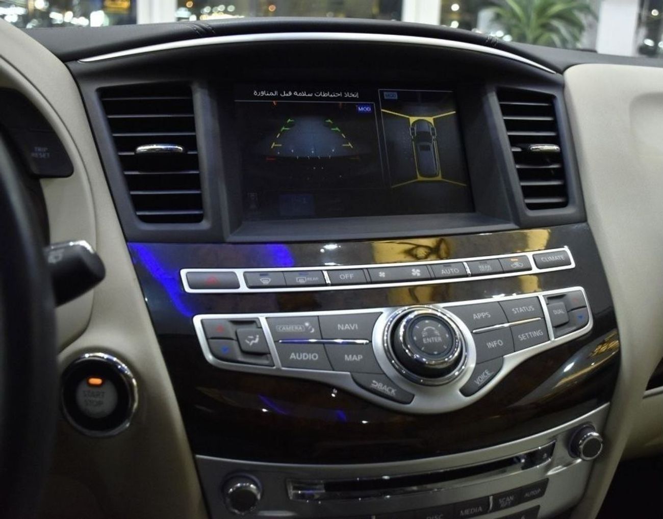 Infiniti QX60 EXCELLENT DEAL for our Infiniti QX60 ( 2017 Model ) in Gray/Green Color GCC Specs