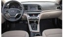 Hyundai Elantra GL GL Hyundai Elantra 2018 GCC in excellent condition without accidents