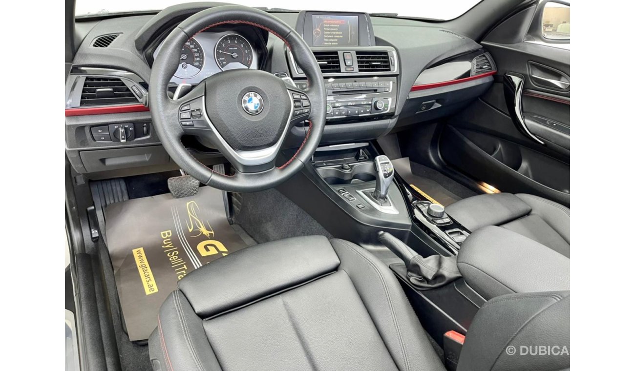 BMW 220i 2017 BMW 220i Sport Convertible, Full BMW Service History, Warranty, Low Kms, GCC
