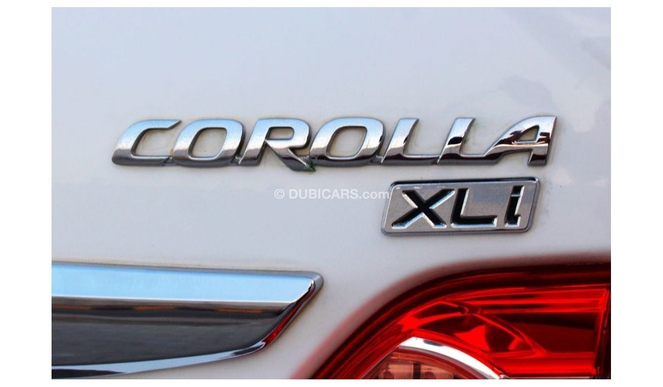 تويوتا كورولا XLI تويوتا كورولا 2012 خليجي بحالة ممتازة بدون حوادث