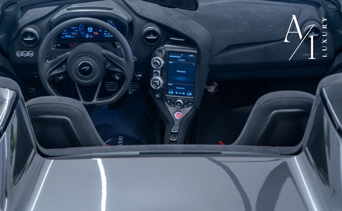 مكلارين 765LT 2022 Mclaren, 765LT Spider, MSO Option, With Warranty, Carbon Fibre Package, Fully Loaded, GCC Spec