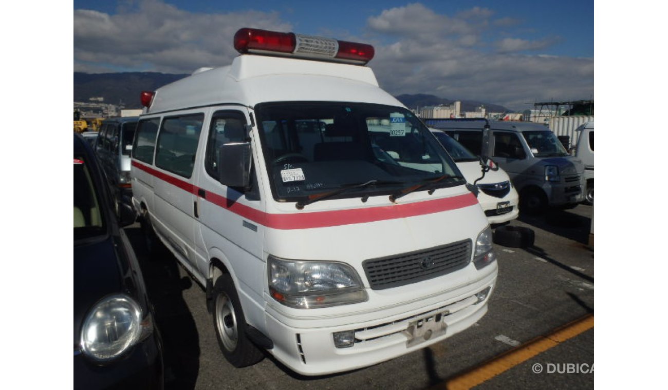 Toyota Regius Hiace Used RHD 1998/MY AMBULANCE Petrol Engine / RZH133S 3.5/C LOT # 564