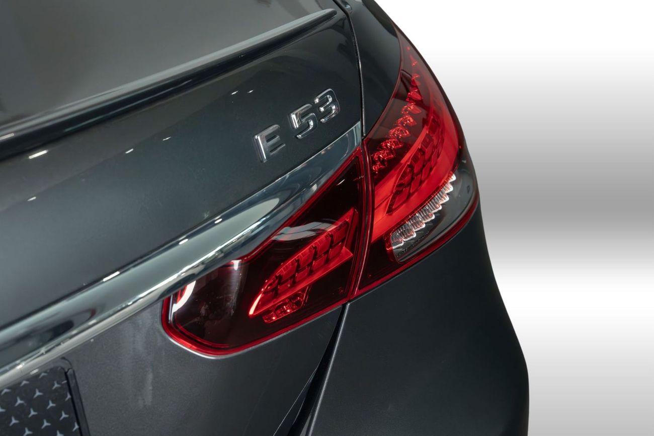 Mercedes-Benz E 53 AMG Gargash Warranty | Service Package Available | 0% Downpayment | AED 4,024 P/M |