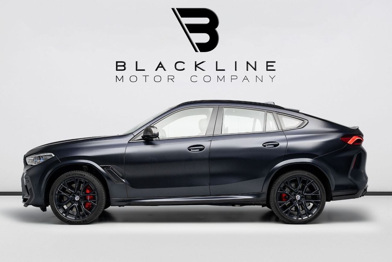 BMW X6 M STD BUY NOW, PAY 2027 | THE BLACKLINE STANDARD | BMW Warranty + Service, GCC, Low KMs