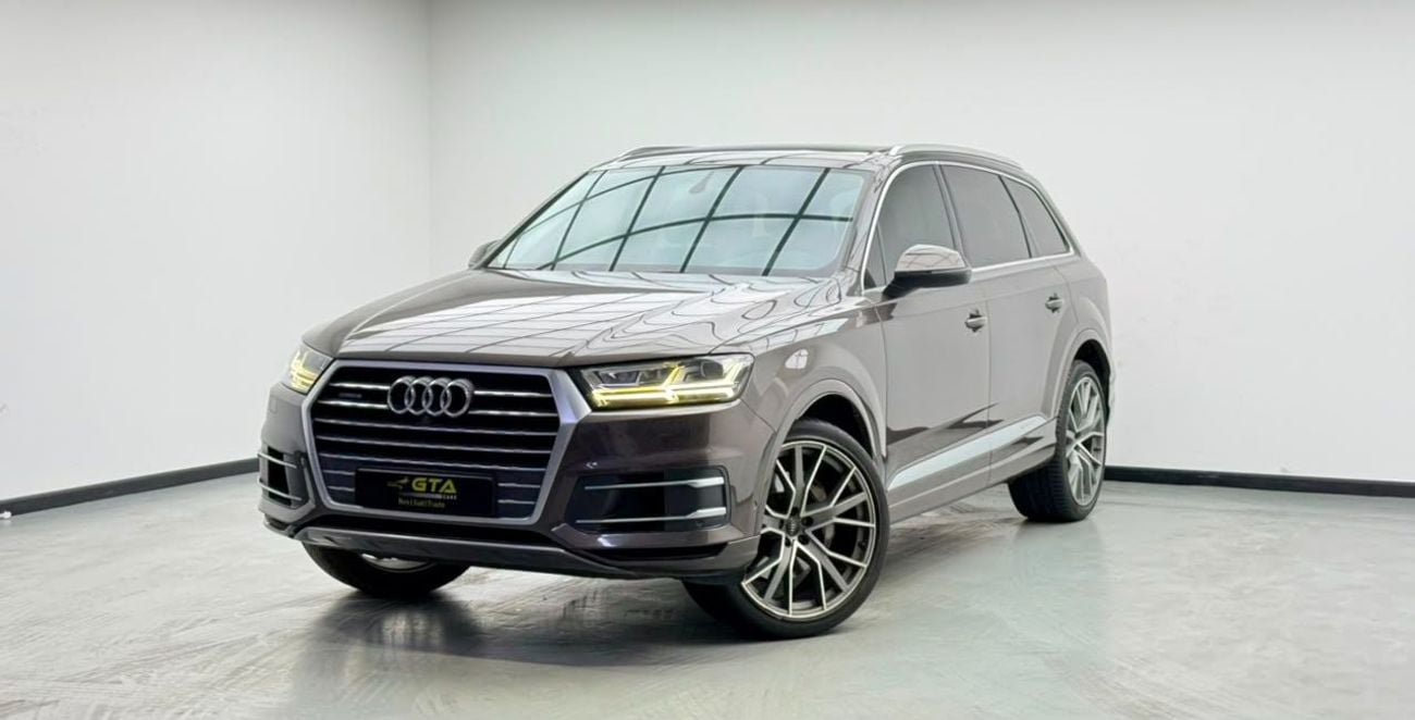 Audi Q7 55 TFSI 2019 Audi Q7 55 TFSI Quattro, Full Service History, Fully Loaded, Excellent Condition, GCC