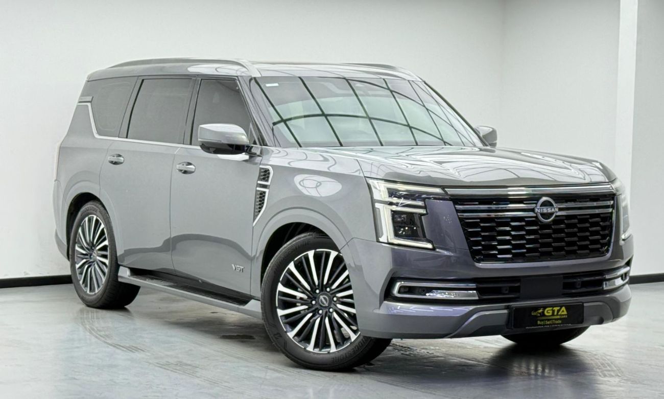 نيسان باترول 2025 Nissan Patrol LE Platinum, 2032 Nissan Warranty, 2030 Nissan Service Pack, 8 Seater, GCC